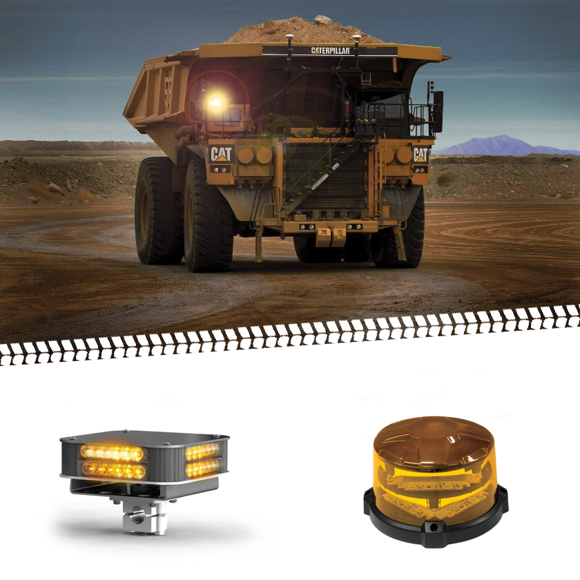 SoundOff Signal lights up the mining market with two industry-leading beacons.